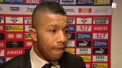 05-04-2013 Tonny Vilhena na Feyenoord - VVV Venlo