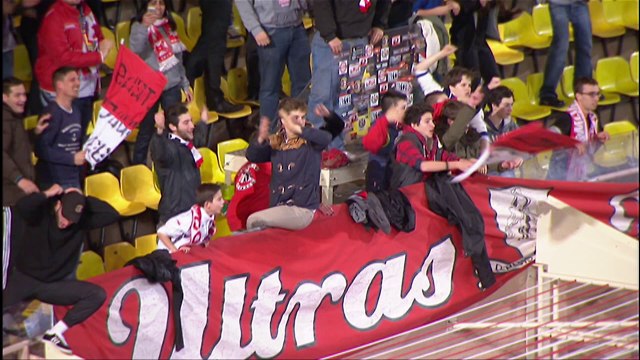 But Layvin KURZAWA (90ème +5) - AS Monaco FC - Stade de Reims - (3-2) - 21/02/14 - (ASM-SdR)