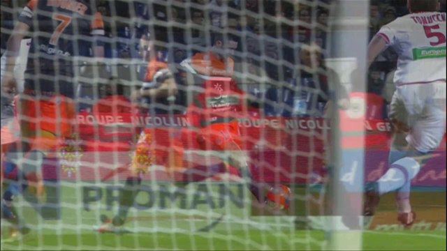 But Anthony MOUNIER (55ème) - Montpellier Hérault SC - AC Ajaccio - (2-0) - 22/02/14 - (MHSC-ACA)