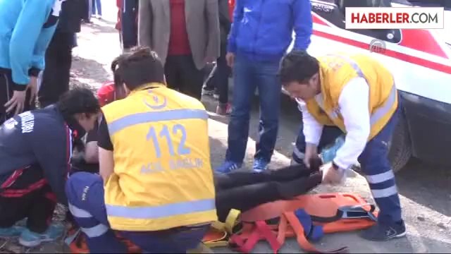 Bitiş çizgisinde bayıldılar -