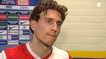 14-04-2013 Daryl Janmaat na RKC Waalwijk - Feyenoord