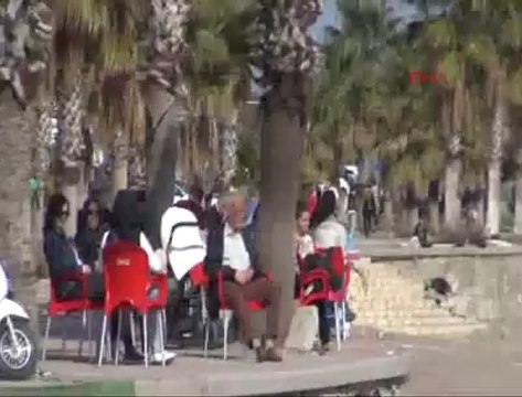 Bu görüntüler bugün Antalya'da çekildi!