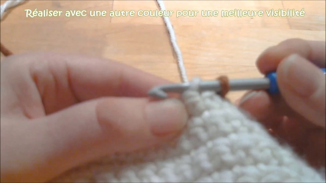 Cours de crochet N°12 - Diminution Invisible