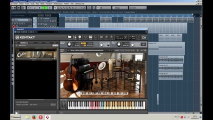 Travail de compo sur cubase (chanchan)