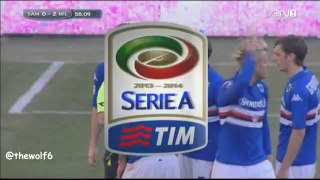 Adil Rami Goal Against Sampdoria - 23-2-2014