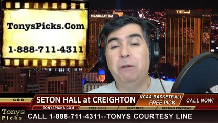 Download Video: Creighton Blue Jays vs. Seton Hall Pirates Pick Prediction NCAA College Basketball Odds Preview 2-23-2014