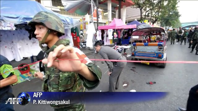 Grenade en plein coeur de Bangkok, deux morts dont un enfant
