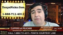 New Orleans Pelicans vs. LA Clippers Pick Prediction NBA Pro Basketball Odds Preview 2-24-2014