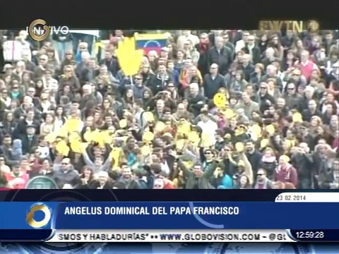 Papa Francisco envió un saludo a venezolanos durante el Ángelus