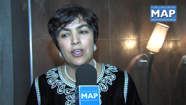 زينب العدوي تعرب عن امتنانها للتكريم الذي حظيت به من قبل مجلس الجالية المغربية المقيمة بالخارج