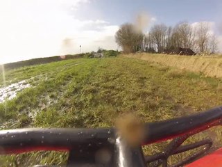 Dino quad en ville puis direction Gadoue-Gadoue village.... =o))))))))))))))