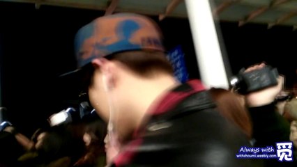 2014.02.23 Incheon Airport: Zhou Mi [HD]