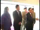 Iranian President arrives in Presidency,Bilawal and Bakhtawar Bhutto Zardari also present