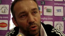 Rugby Pro D2 - Philippe Véré réagit après USB - Narbonne