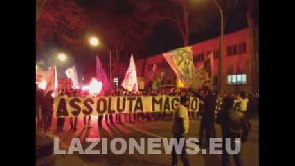Corteo tifosi #liberalalazio contestazione contro LOTITO 2 - 23.02.2014