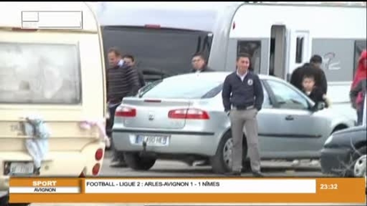 Gens du voyage: la tension monde (Montpellier)
