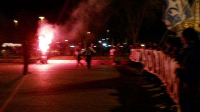 Contestazione tifosi Lazio - Libera la Lazio