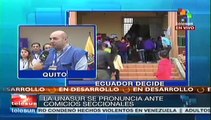 Delegación de Unasur confirma buena marcha de comicios ecuatorianos