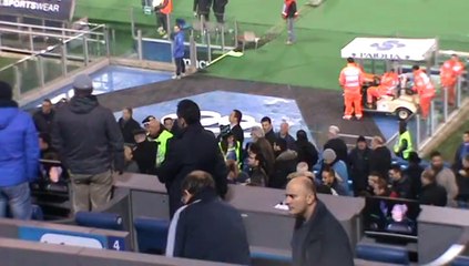 ENTRA LOTITO. VOLANO INSULTI. LAZIO-SASSUOLO