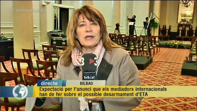 TV3 - Els Matins - ETA pot anunciar al migdia el segellament dels seus dipòsits d'armes