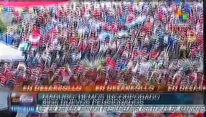 Pdte. Maduro anuncia listado de 10 mil nuevos pensionados