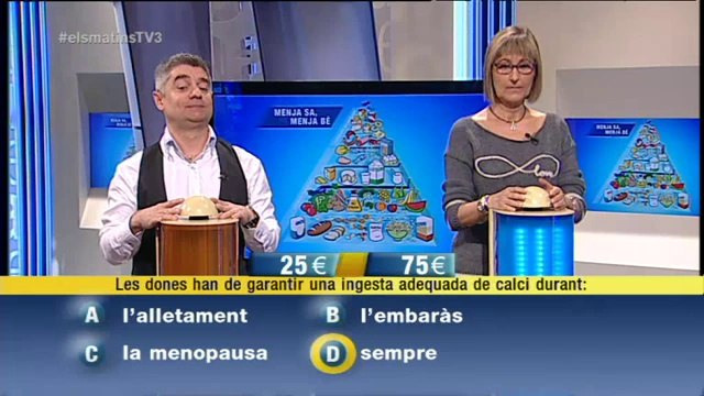 TV3 - Els Matins - Concurs Menja sa, menja bé (14/02/14)