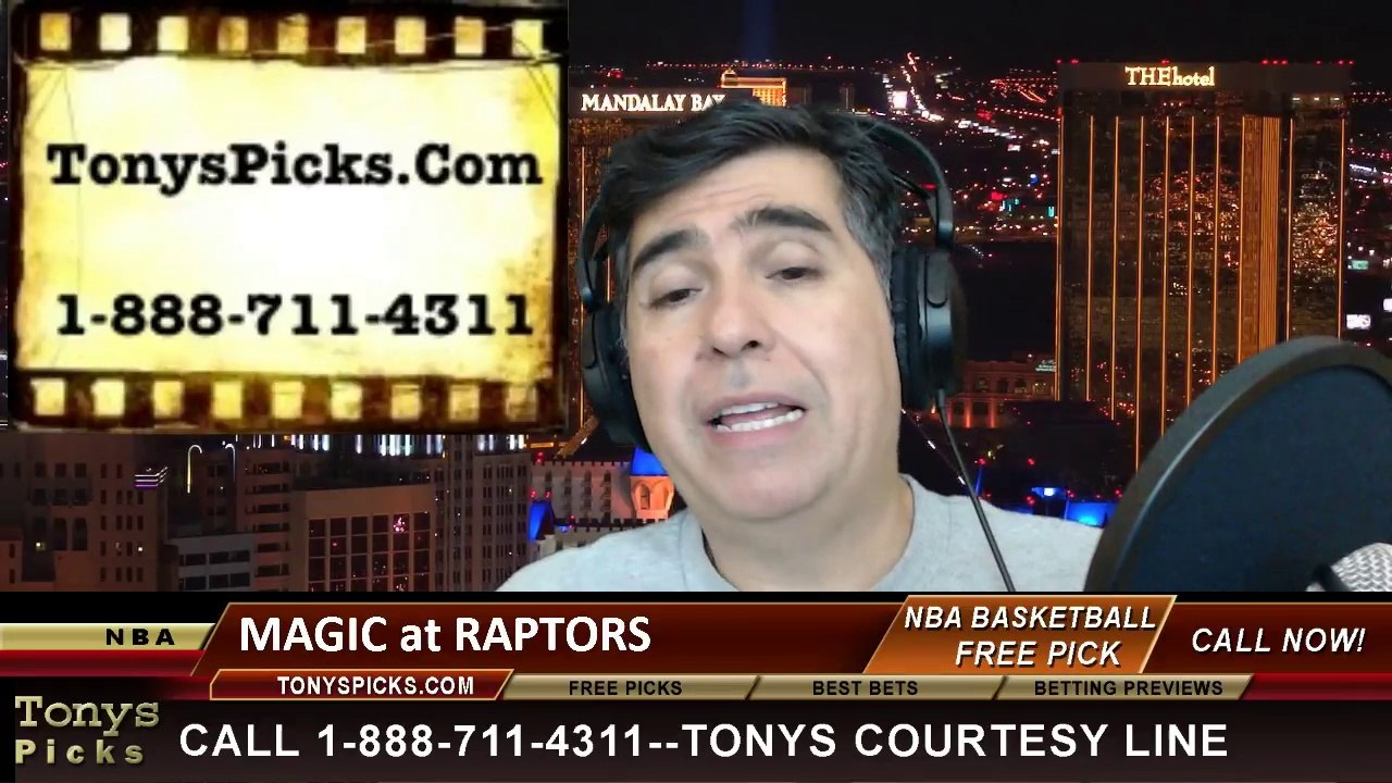 Toronto Raptors vs. Orlando Magic Pick Prediction NBA Pro Basketball Odds Preview 2-23-2014