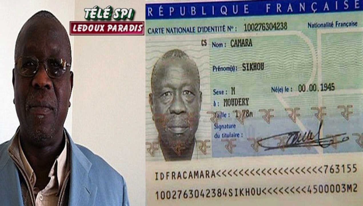 La France veut lui retirer sa nationalité après 33 ans Sikhou Camara "Télé SPI"