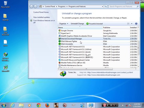 how to full uninstall internet donwload manager without software menualy by bobby urdu/hindi
