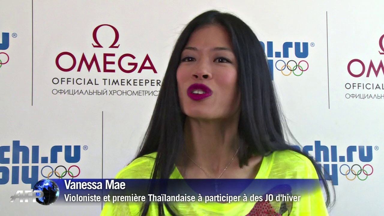 JO-2014: du violon au slalom, le grand écart de Vanessa Mae