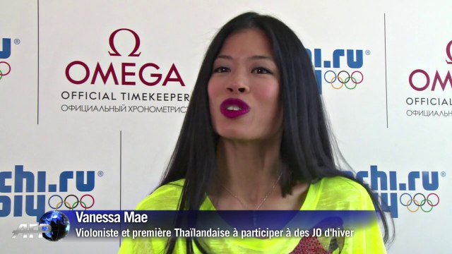 JO-2014: du violon au slalom, le grand écart de Vanessa Mae