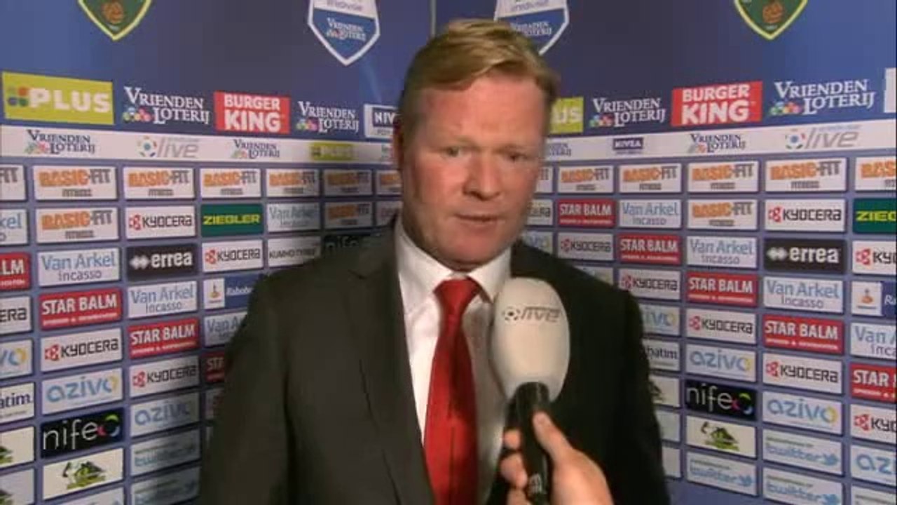 05-05-2013 Ronald Koeman na ADO Den Haag - Feyenoord