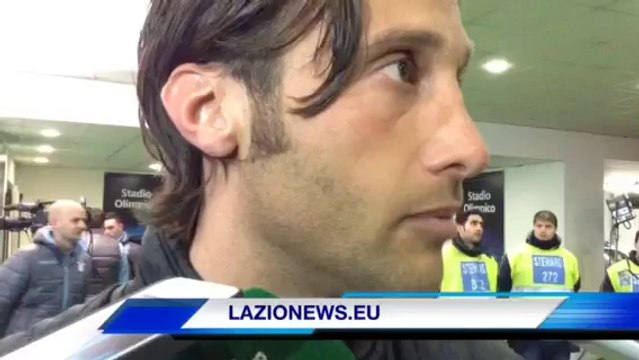 MAURI in zona mista post LAZIO-SASSUOLO 3-2 (23.02.2014)