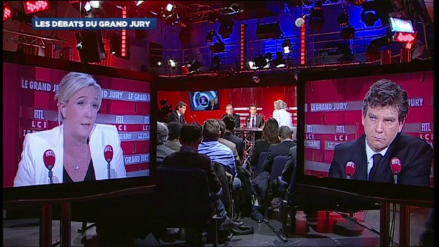 Le Grand Jury du 23 février 2014 - Arnaud Montebourg et Marine Le Pen - 2e partie