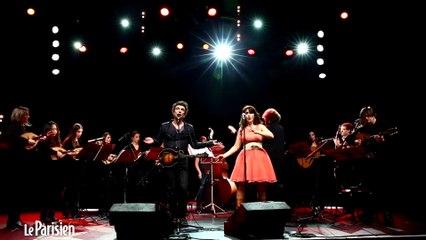 Féloche en duo avec la comédienne Rona Hartner