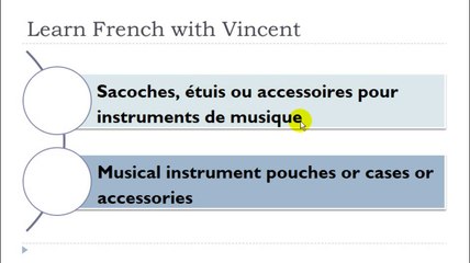 Learn French # Lesson # Useful vocabulary