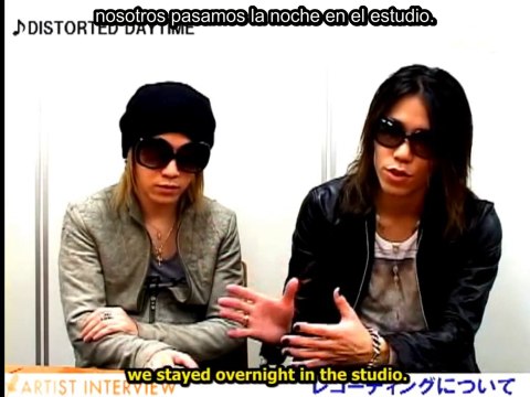 Ruki y Aoi comentario Leech sub español