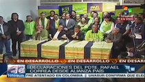 Seguiremos construyendo la patria grande: Correa