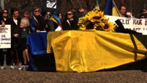 Ukrainians gather in D.C. to honor those killed back home
