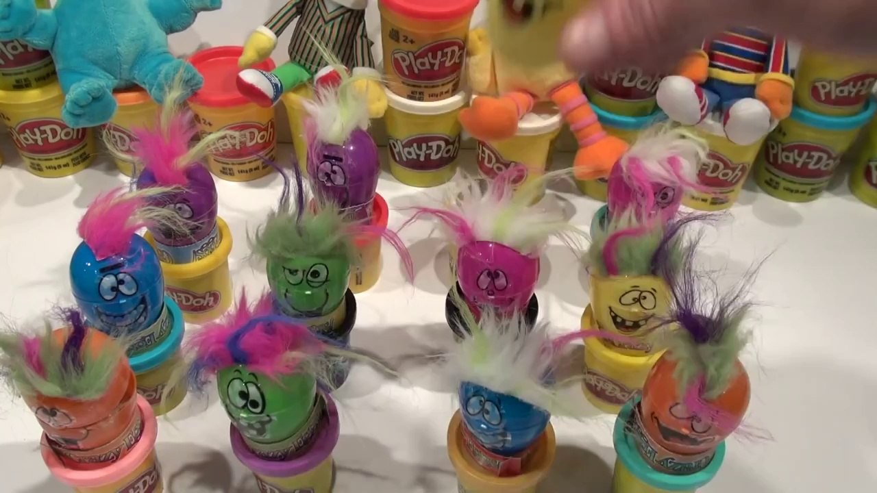 36 Surprise Eggs LEGO Characters in Funny Face Magic Surprise Kinder Style Eggs, Toy Story, Police,