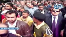 أهالي الشرقية يشيعون جثمان شهيد الأمن الوطني وسط هتافات بإسقاط الإخوان