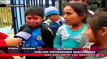 Qali Warma, vuelven proveedores sancionados por atentar contra escolares