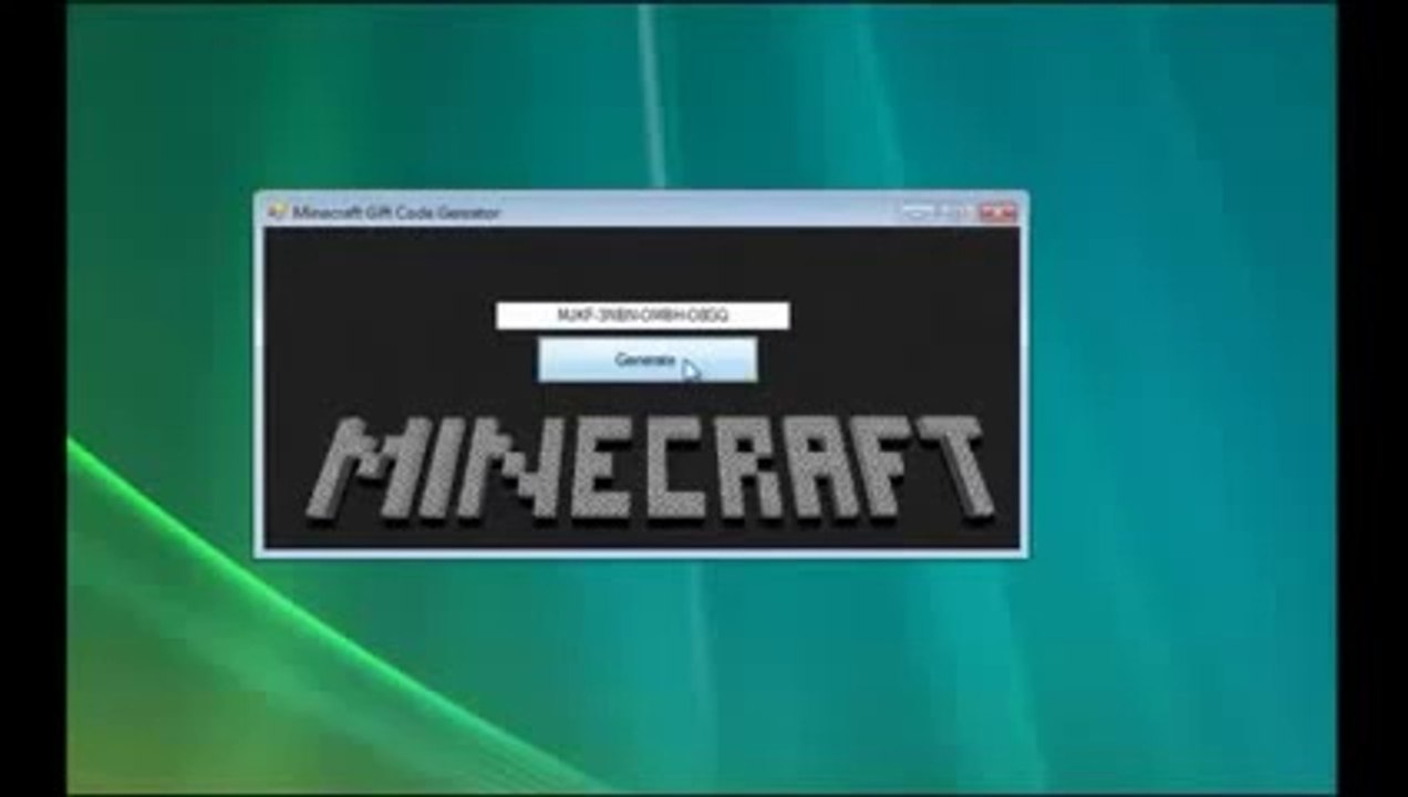 New Minecraft Gift Code Generator 2014 For Free TUTORIALPROOFHD1