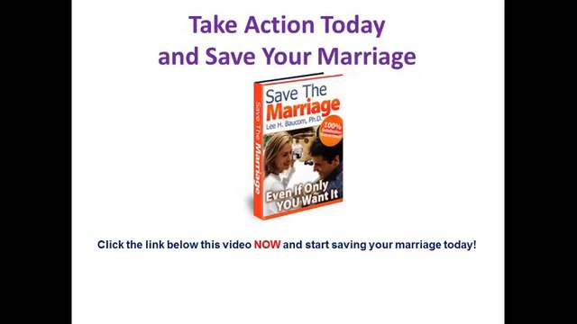 Save The Marriage PDF Reviewed - Save Your Marriage Today