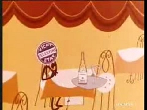 Pub Vichy Celestins 1958