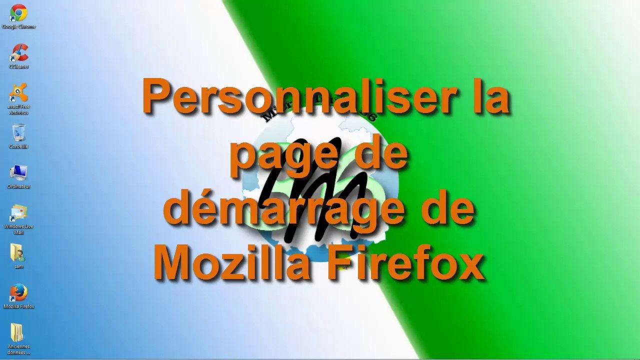 Personnaliser la page de démarrage de Mozilla Firefox