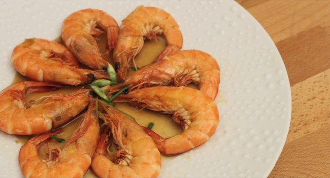 Recette de Crevettes sautées sauce rouge - 750 Grammes