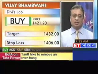 Buy Divi’s Lab, JSW Steel, ACC Experts  The Economic Times Video  ET Now