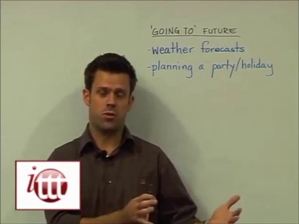 English Grammar - Going to future tense -- Online TEFL Course