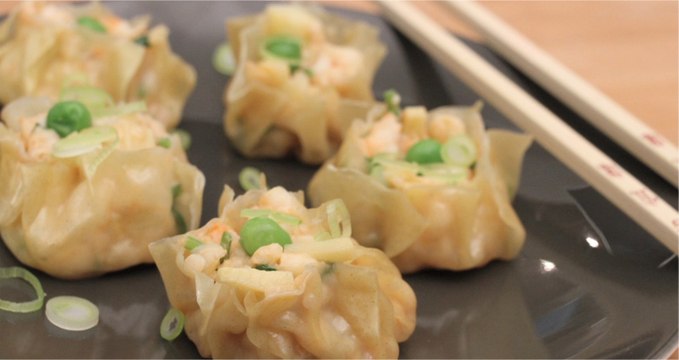Recette de Raviolis de crevettes vapeur ou Siu Maï - 750 Grammes